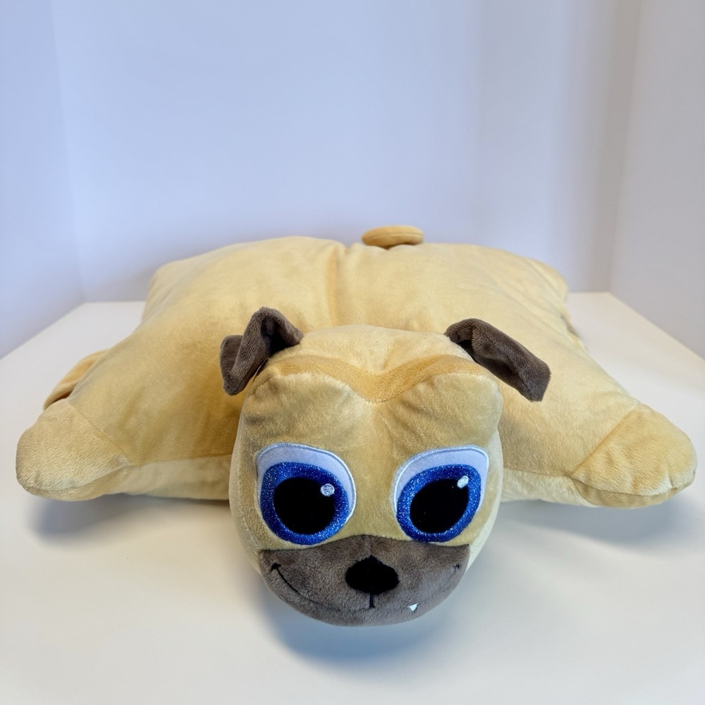 Disney Puppy‎ Dog Pals Rolly Pillow Pet Plush 16" Stuffed Animal